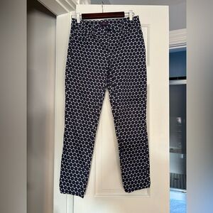 NYDJ Navy Patterned Pants